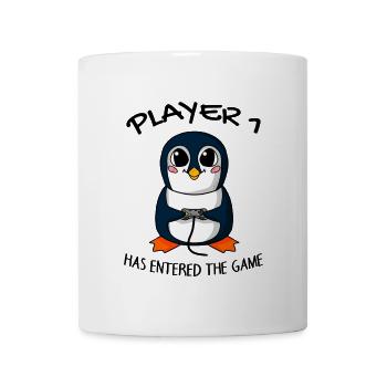 First Baby Player 1 Pregnant Baby Penguin - Mug - white - Front