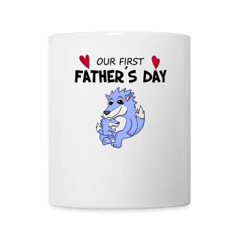 Father's Day Gift - Our First Father's Day - Mug - white - Front