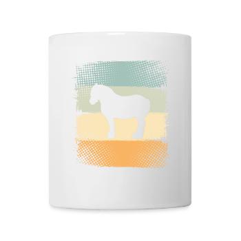 Pferd - Tasse - Weiß - Vorne