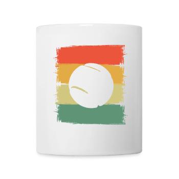 Tennis Tennisball - Tasse - Weiß - Vorne