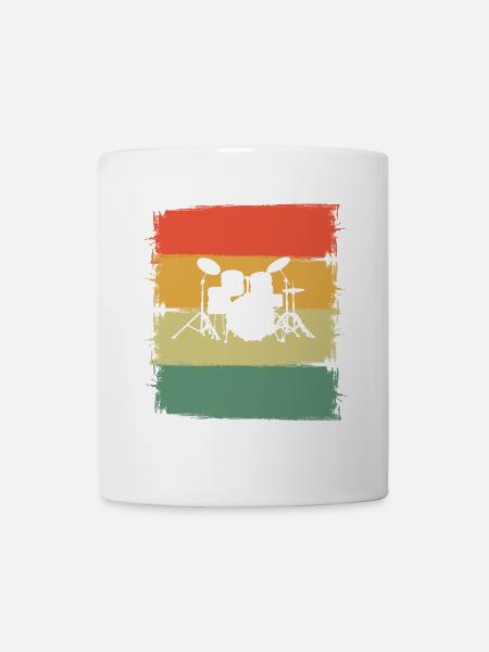 Percussion - Mug blanc - blanc