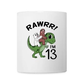 13.Geburtstag 13 Jahre Geschenk - Tasse - Weiß - Vorne