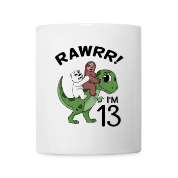 13.Geburtstag 13 Jahre Geschenk - Tasse - Weiß - Vorne