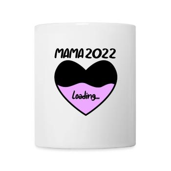 Mama 2022 - Werdende Mutter 2022 loading - Tasse - Weiß - Vorne