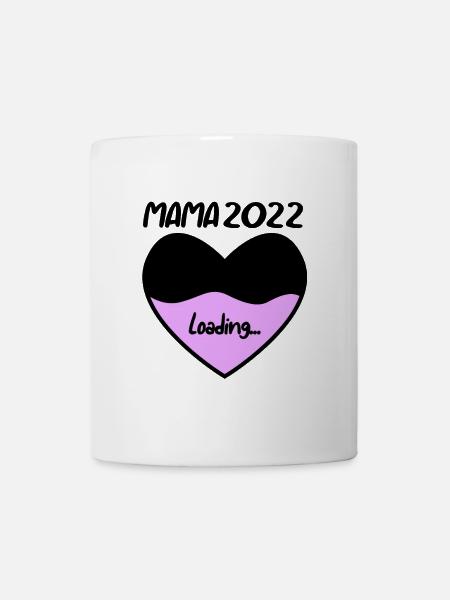 Mama 2022 - Werdende Mutter 2022 loading - Tasse - Weiß