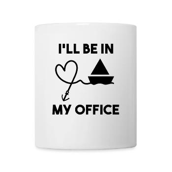 Capitaine de bateau Bateau à moteur Permis de bateau - Mug blanc - blanc - Devant