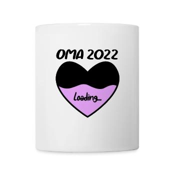 Oma 2022 - Werdende Oma 2022 - Tasse - Weiß - Vorne