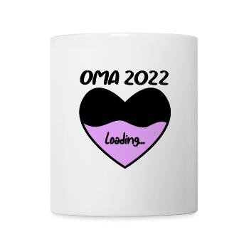 Oma 2022 - Werdende Oma 2022 - Tasse - Weiß - Vorne