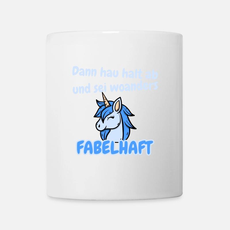Fabelhafter Abschied - Tasse - Weiß