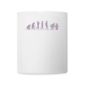 Évolution de Gamer Gambler Nerd Geek Progamer - Mug blanc - blanc - Devant