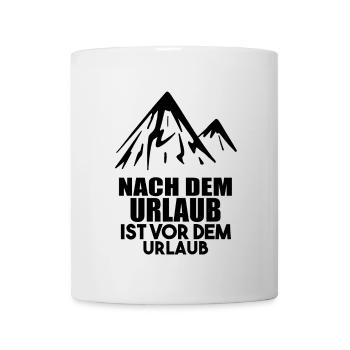 Urlaub Reise Urlaubsziel - Tasse - Weiß - Vorne