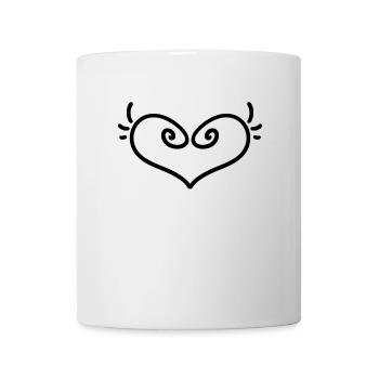 Heart Angel Guardian Angel - Mug - white - Front