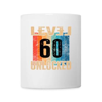 Anniversaire Joyeux anniversaire Niveau débloqué 60 ans - Mug blanc - blanc - Devant