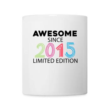 Fantastisch seit 2015 - Jahrgang 2015 - Tasse - Weiß - Vorne