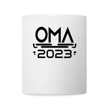 Oma 2023 - Werdende Oma 2023 - Tasse - Weiß - Vorne