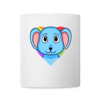 LGBT Animal Mouse Rainbow - Mug - white - Front