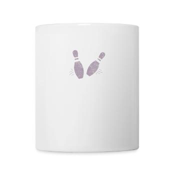 bowling pins - Mug - white - Front