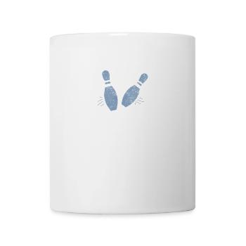 bowling pins - Mug - white - Front