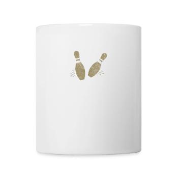 bowling pins - Mug - white - Front