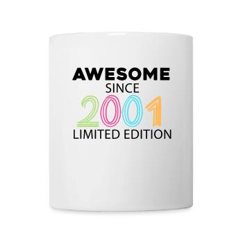 Fantastisch seit 2001 - Jahrgang 2001 - Tasse - Weiß - Vorne