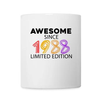 Fantastisch seit 1988 - Jahrgang 1988 - Tasse - Weiß - Vorne