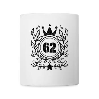 62 - Born year Year of birth 1962 - Mug - white - Front