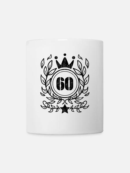 60 - Année de naissance Année de naissance 1960 - Mug blanc - blanc