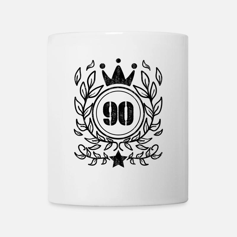90 - Année de naissance Année de naissance 1990 - Mug blanc - blanc
