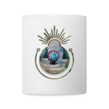 Im Kokon am Strand - Tasse - Weiß - Vorne
