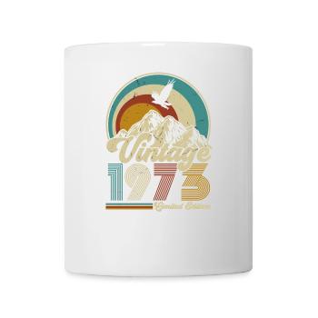 Vintage 1973 vintage retro adler grunge - Mug - white - Front