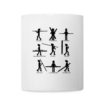 9 types of skiers - Mug - white - Front