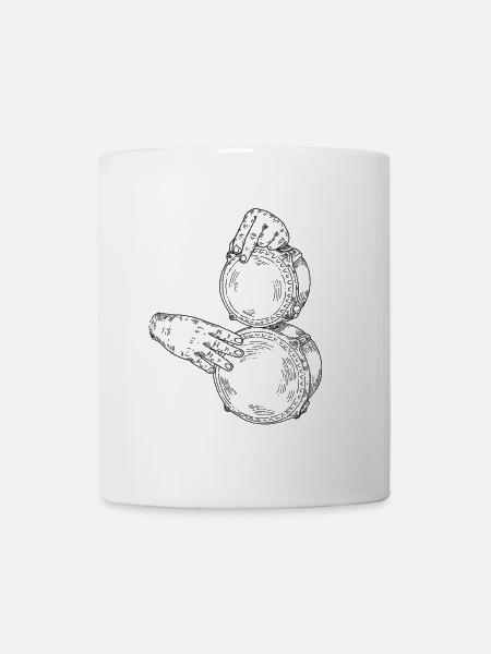 Musikinstrument - Tasse - Weiß