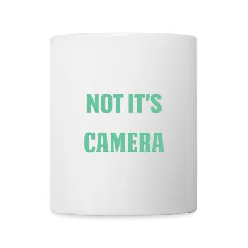 Ironic Message Photography - Mug - white - Front