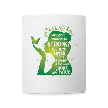 Santé mentale dont nous ne savons pas à quel point la force - Mug blanc - blanc - Devant