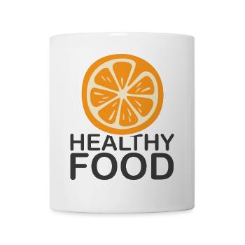 orange fruit fruits healthy eating symbol icon - Mug - white - Front