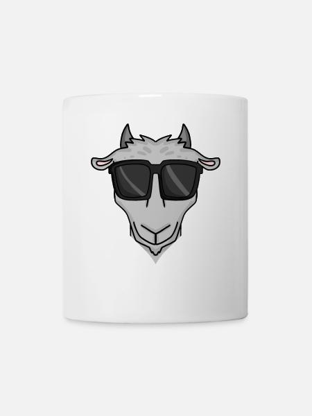 Coole Ziege - Tasse - Weiß