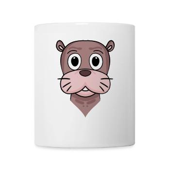 Otarie - Mug blanc - blanc - Devant