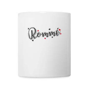 Romme Hobby Jeu de cartes à jouer Cartes à la pelle - Mug blanc - blanc - Devant