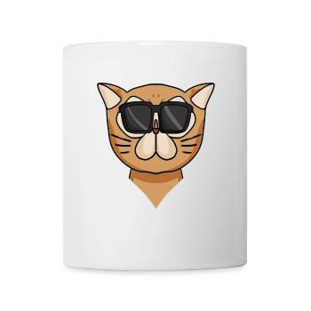Coole Perserkatze Katzenrasse Katze - Tasse - Weiß - Vorne