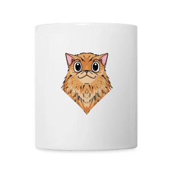 Perserkatze Katzenrasse Katze - Tasse - Weiß - Vorne