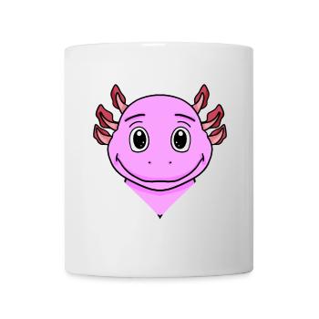 Axolotl - Mug blanc - blanc - Devant