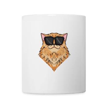 Coole Perserkatze Katzenrasse Katze - Tasse - Weiß - Vorne