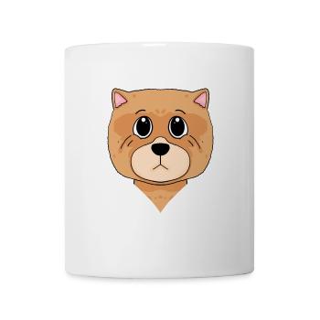 Chow Chow Chien de race Chien - Mug blanc - blanc - Devant