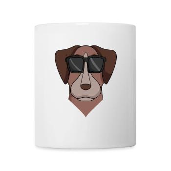 Pointer Hund Hunderasse - Tasse - Weiß - Vorne
