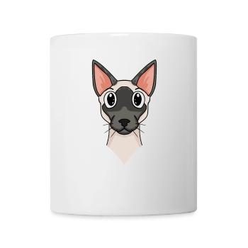 Siamkatze - Tasse - Weiß - Vorne