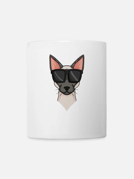 Siamkatze - Coole Siamkatze - Tasse - Weiß