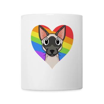 Siamese Cat Cat - Mug - white - Front