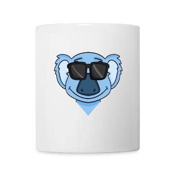 Koala with glasses - Mug - white - Front