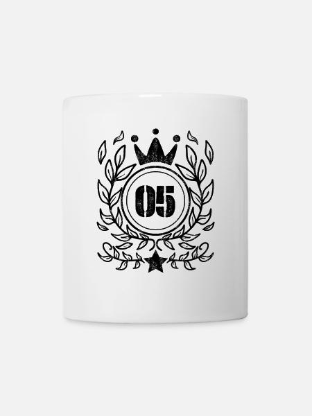 5 Jahre alt Krone - 5 Geburtstag - Tasse - Weiß