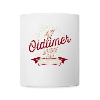 47. Geburtstag Oldtimer - Tasse - Weiß - Vorne
